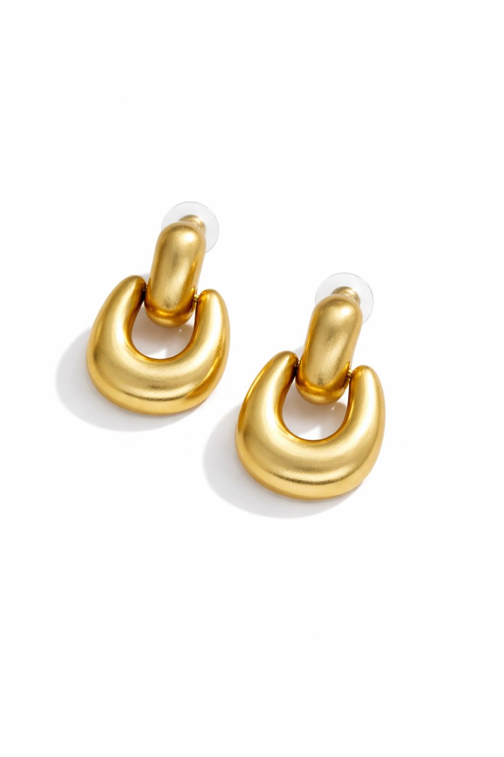 Gold Chunky Hoop Earrings