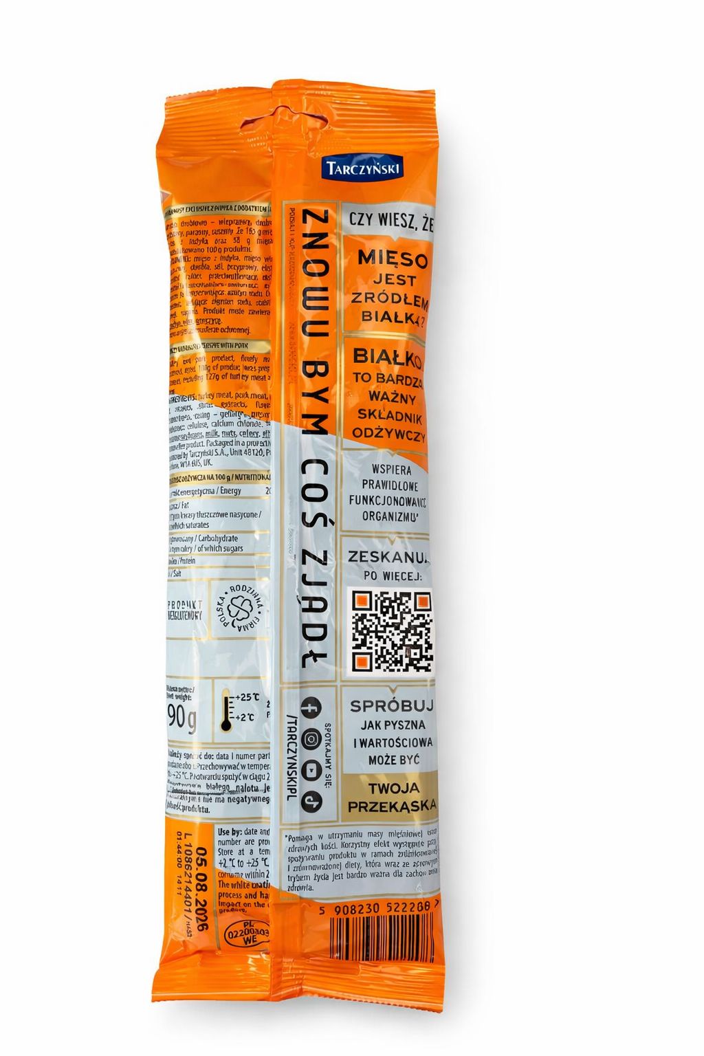 Kabanos Sausages – Cheddar 1