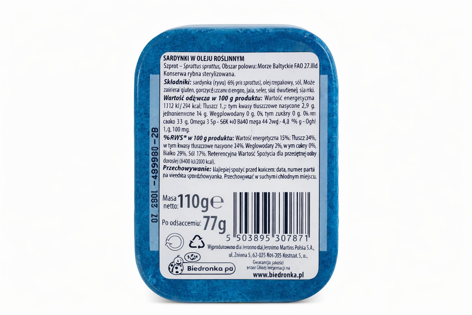 Sardines in Vegetable Oil 3